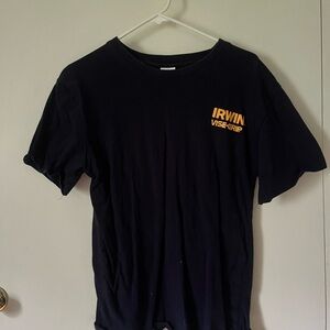 Black T-Shirt for Men irwin vice grip xl